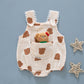 Cute Baby Gauze Triangle Rompers - Cute Baby Gauze Triangle Rompers for Recommended Heights