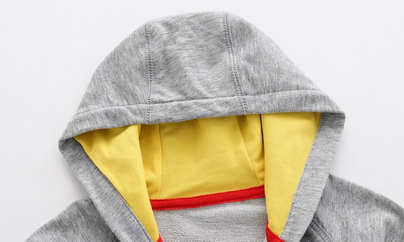 Cute British Sporty Cartoon Baby Jacket for Parent-Child Matching - Teleplus tide jacket baby