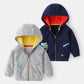 Cute British Sporty Cartoon Baby Jacket for Parent-Child Matching - Teleplus tide jacket baby
