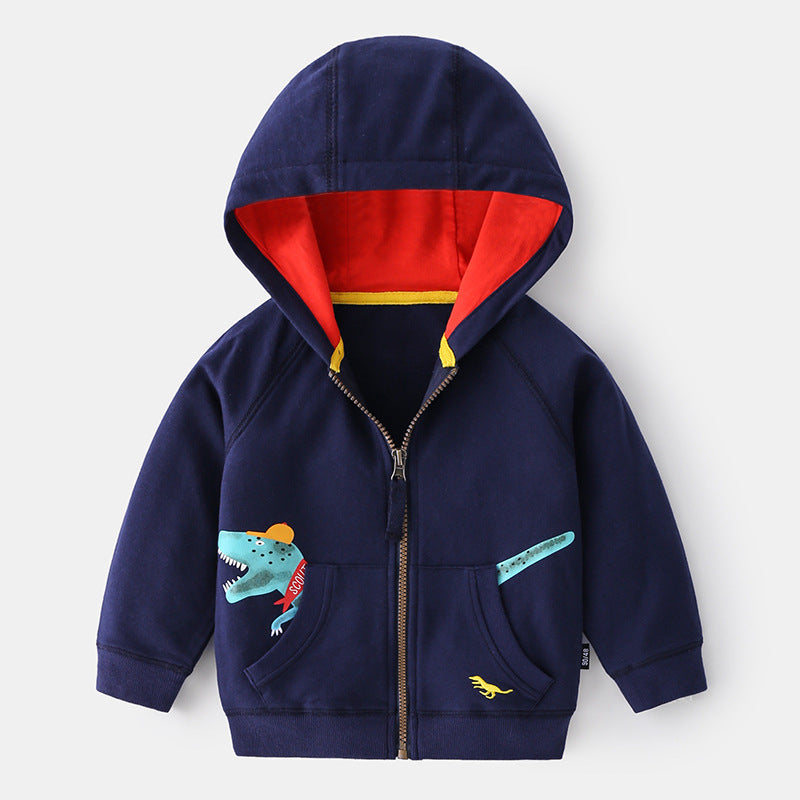 Cute British Sporty Cartoon Baby Jacket for Parent-Child Matching - Teleplus tide jacket baby