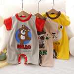 Cute Cartoon Print Onesies Newborn High Quality Fabric - Onesies So Cute Even Babies Giggle