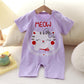 Cute Cartoon Print Onesies Newborn High Quality Fabric - Onesies So Cute Even Babies Giggle