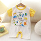 Cute Cartoon Print Onesies Newborn High Quality Fabric - Onesies So Cute Even Babies Giggle