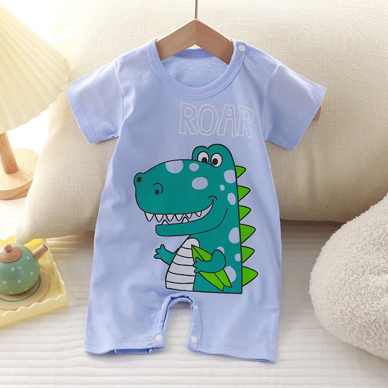 Cute Cartoon Print Onesies Newborn High Quality Fabric - Onesies So Cute Even Babies Giggle