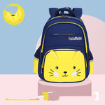 Cute Cartoon Shoulders Baby Lightweight Backpack Elementary School Schoolbag - Sky Blue Cuties: Adorable Baby Backpacks