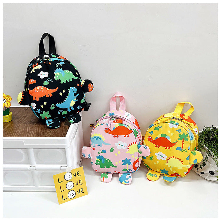 Cute Fashion Cartoon Little Dinosaur Children’s Backpack - Dino-mite Backpacks for Little Fashionistas