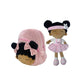 Cute Girls’ Doll Pack Cartoon - Cute Girls’ Doll Pack for School Stylish Adventures