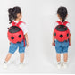 Cute Ladybug Backpack Children’s Schoolbag Cartoon - School Baggage Made Fun with a Ladybug Buddy