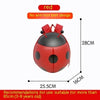 Cute Ladybug Backpack Children's Schoolbag Cartoon - Red