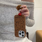 Cute Line Dog Phone Case for iPhone Non-Apple Compatible Cartoon Design - cute line dog phone case cartoon