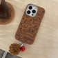 Cute Line Dog Phone Case for iPhone Non-Apple Compatible Cartoon Design - cute line dog phone case cartoon