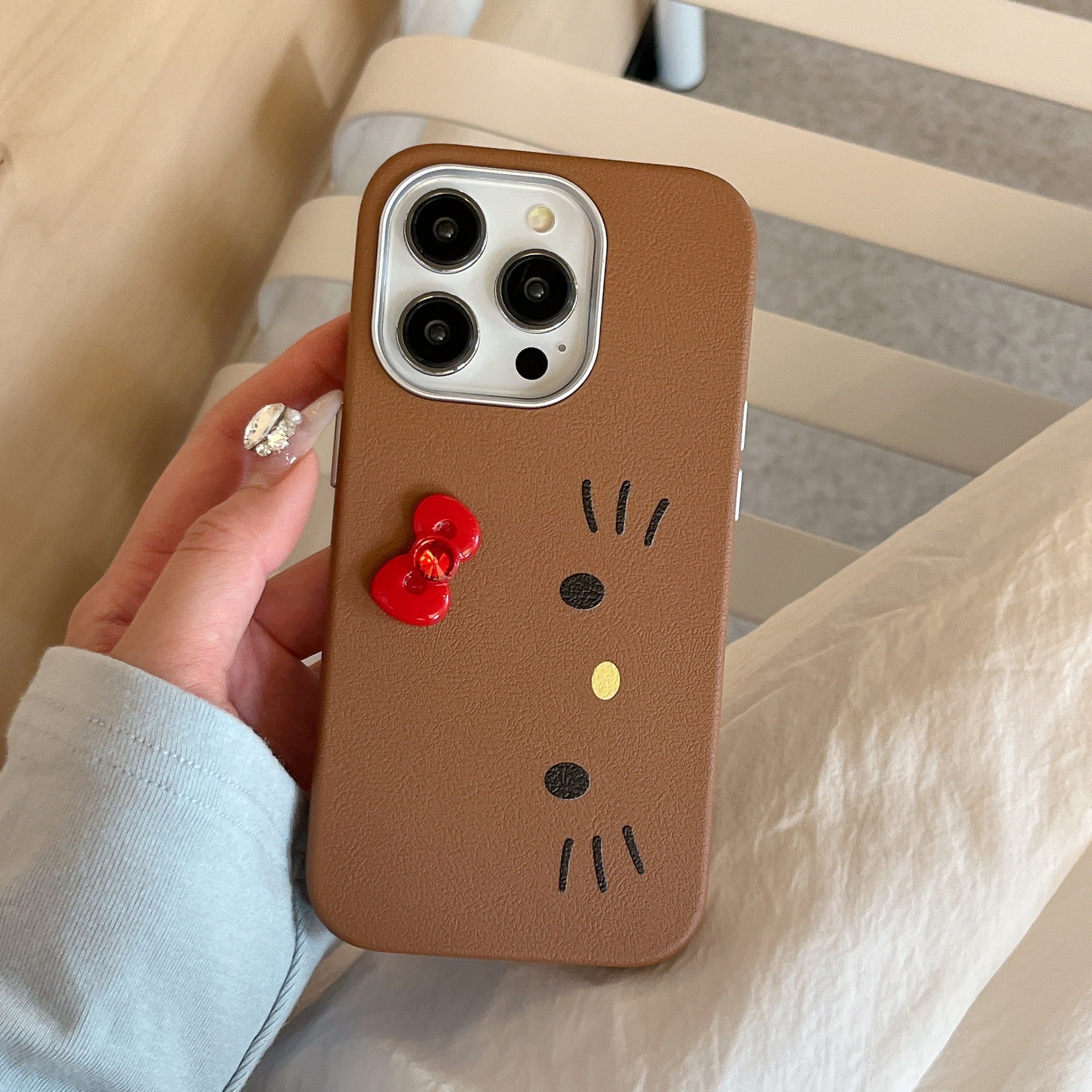 Cute Line Dog Phone Case for iPhone Non-Apple Compatible Cartoon Design - cute line dog phone case cartoon