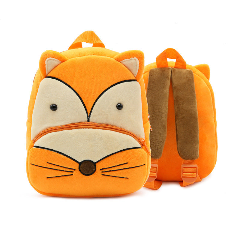 Cute Plush Backpacks Kindergarten Cartoon School Bags Children Animal Toys Bag - Huggable Animal Backpacks for Tiny