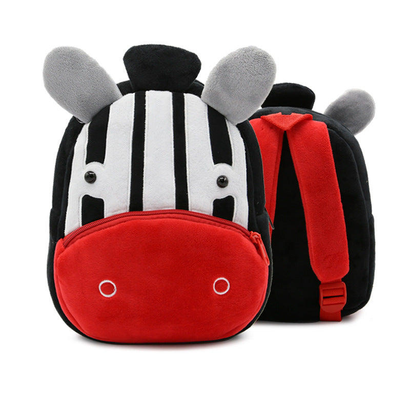 Cute Plush Backpacks Kindergarten Cartoon School Bags Children Animal Toys Bag - Huggable Animal Backpacks for Tiny