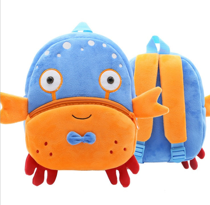 Cute Plush Backpacks Kindergarten Cartoon School Bags Children Animal Toys Bag - Huggable Animal Backpacks for Tiny