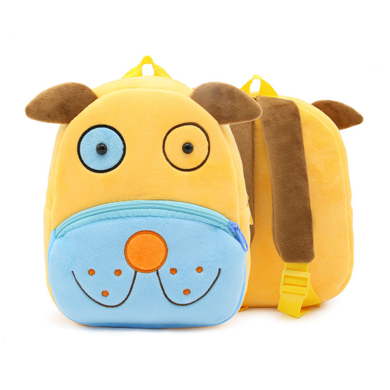 Cute Plush Backpacks Kindergarten Cartoon School Bags Children Animal Toys Bag - Huggable Animal Backpacks for Tiny