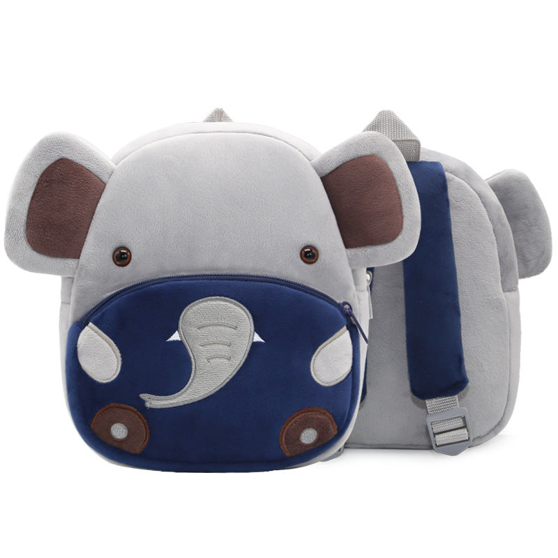 Cute Plush Backpacks Kindergarten Cartoon School Bags Children Animal Toys Bag - Huggable Animal Backpacks for Tiny