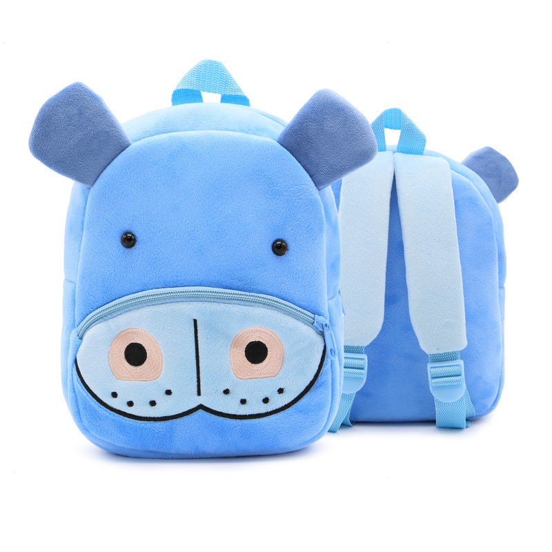 Cute Plush Backpacks Kindergarten Cartoon School Bags Children Animal Toys Bag - Huggable Animal Backpacks for Tiny