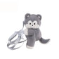 Cute Plush Doll Husky Backpack with Double Shoulder Connectors - plush doll husky backpack cute