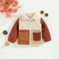 Cute Polar Fleece Zipper Jacket for Kids in Solid Colors - polar fleece jacket cute zipper