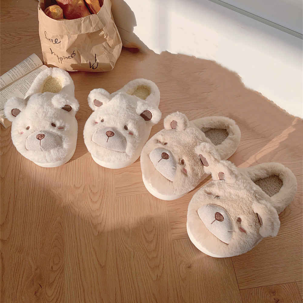 Cute Suede Warm Slip-On Ladies Slippers in Multiple Colors and Sizes - Teleplus Womens warm slip-on ladies suede