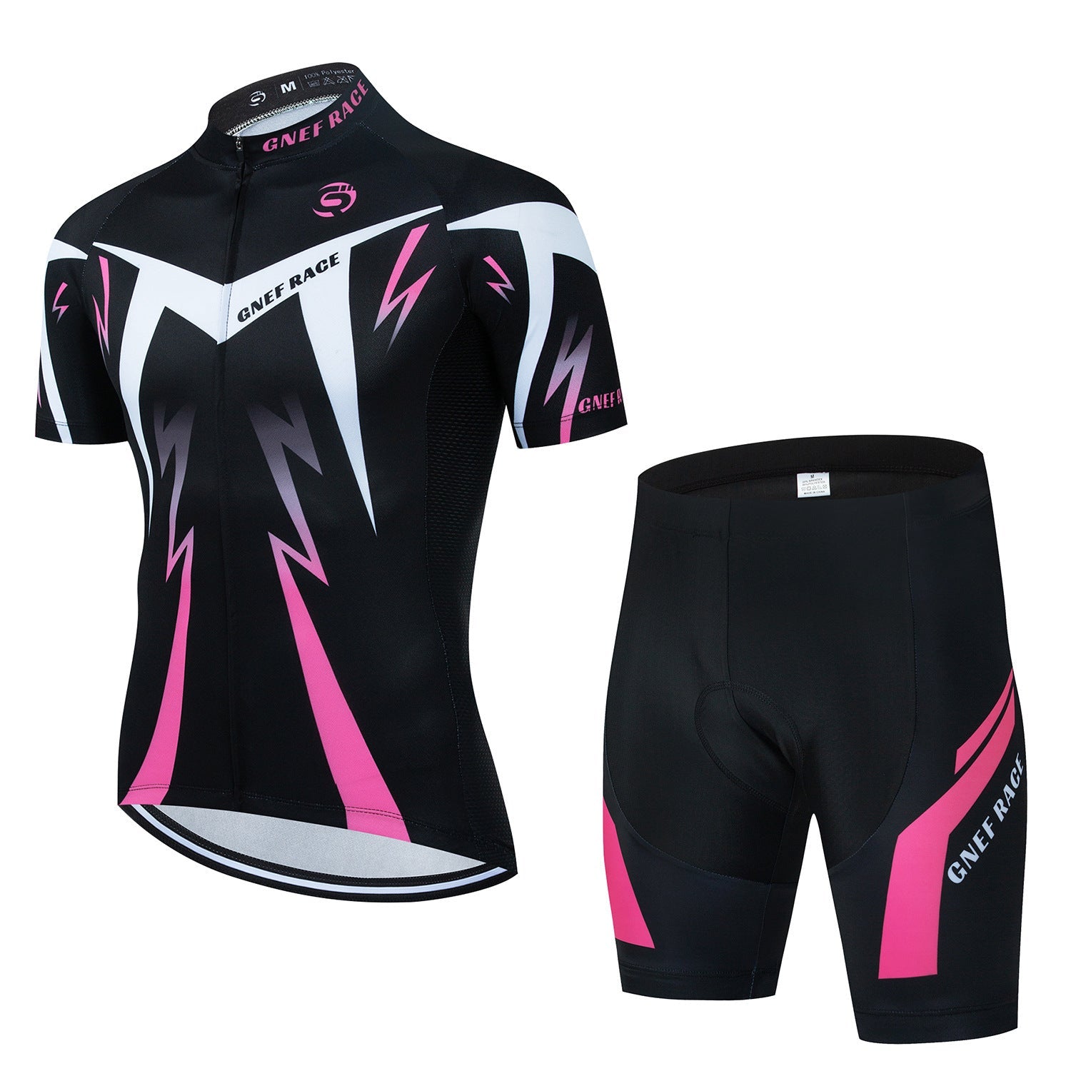 Cycling and Sports Suspender Shorts with Short Top for Fitness Fishing - Teleplus