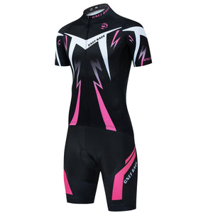 Cycling and Sports Suspender Shorts with Short Top for Fitness Fishing - Teleplus