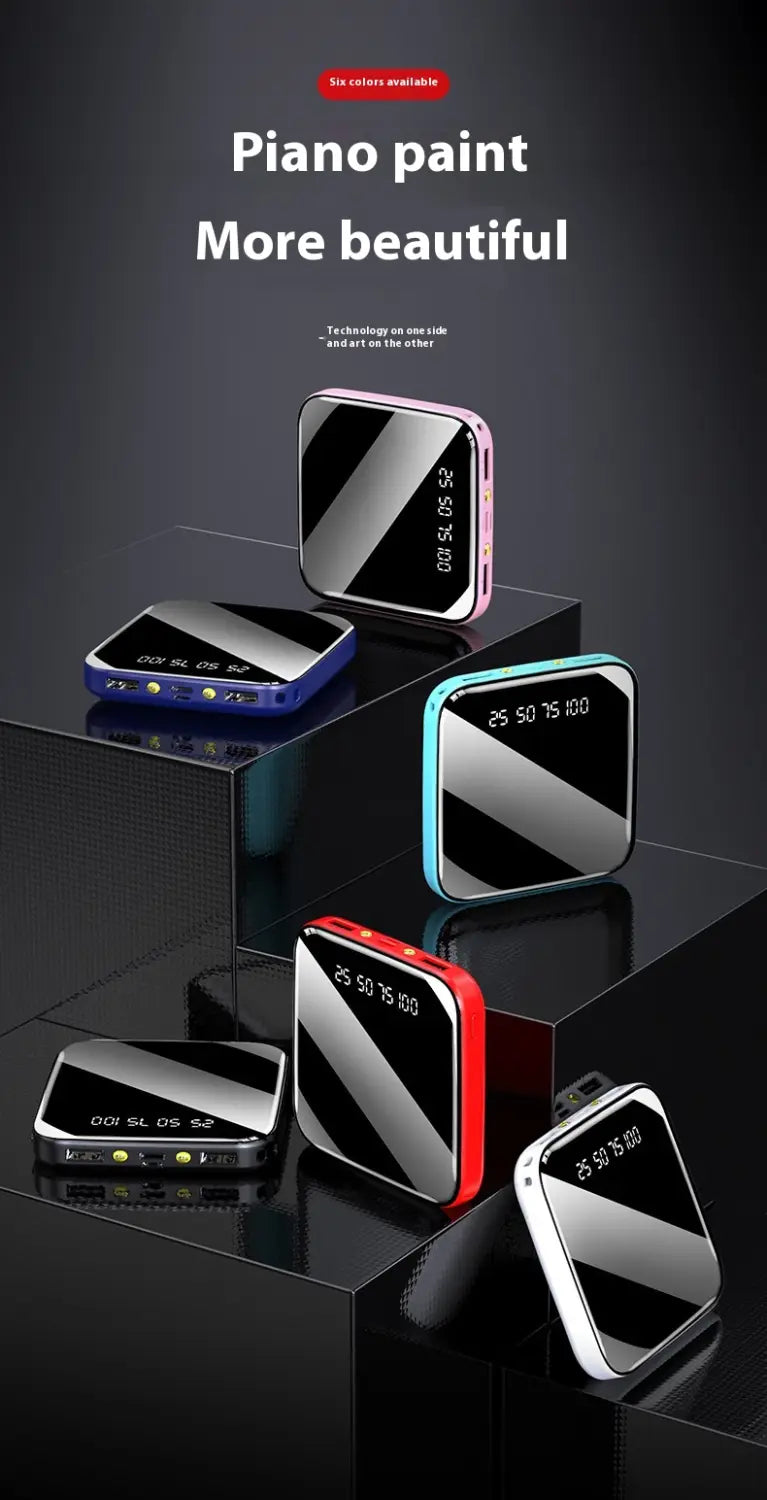 Dlúth 10000Mah Soláthar Cumhachta Iniompartha Pacáiste Battery USB Muirearú USB