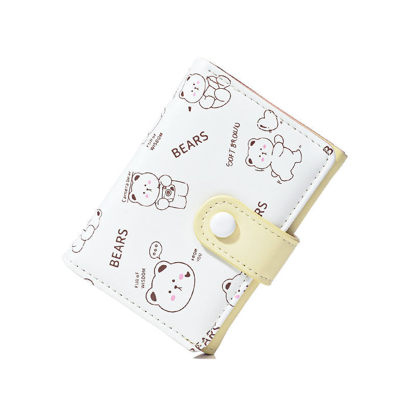 Girl’s Wallet Short Cartoon Cute - Cute Cartoon Wallets for Girls Who Love Fun Fashion