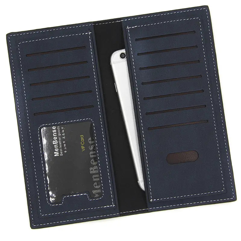 Neutral PU Leather Wallet Men Women RFID Card Holder for United States
