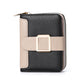 Women’s Short Zipper Vertical Buckle Small Wallet - Purse Perfection: Tiny Wallets for Big Adventures