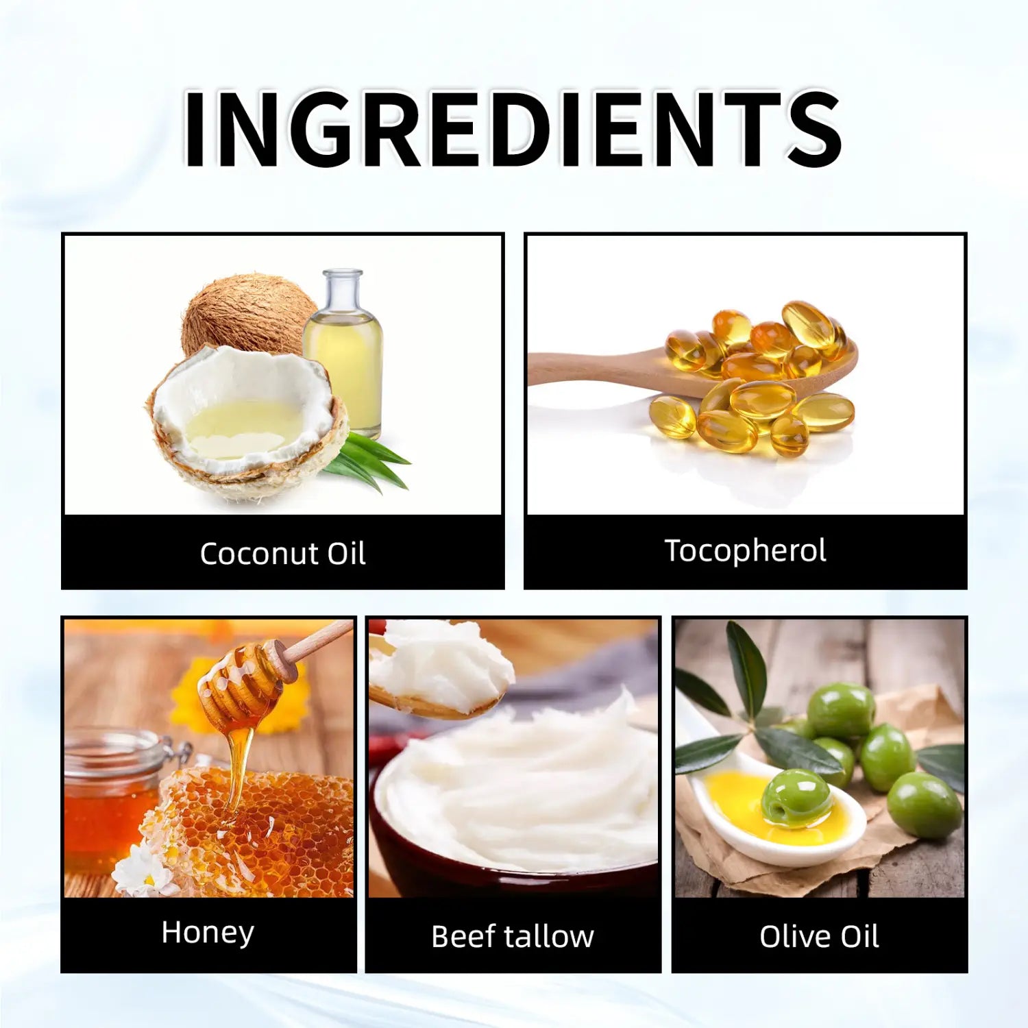 Moisturizing Emulsifiable Paste with Honey and Coconut Oil for Skin Care