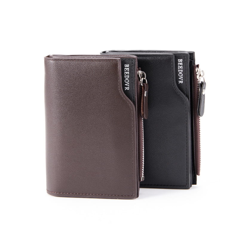 PU Fashion Card Wallet with Multiple Slots for United States and CHF Buyers