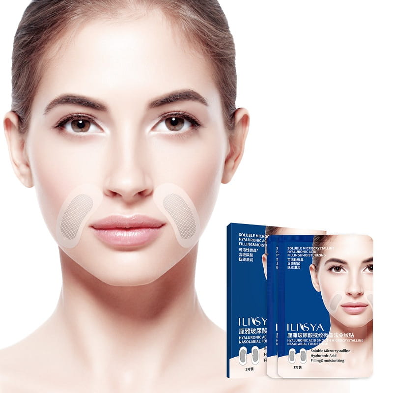 Liya Hyaluronic Acid Microneedle Nasolabial Fold Film