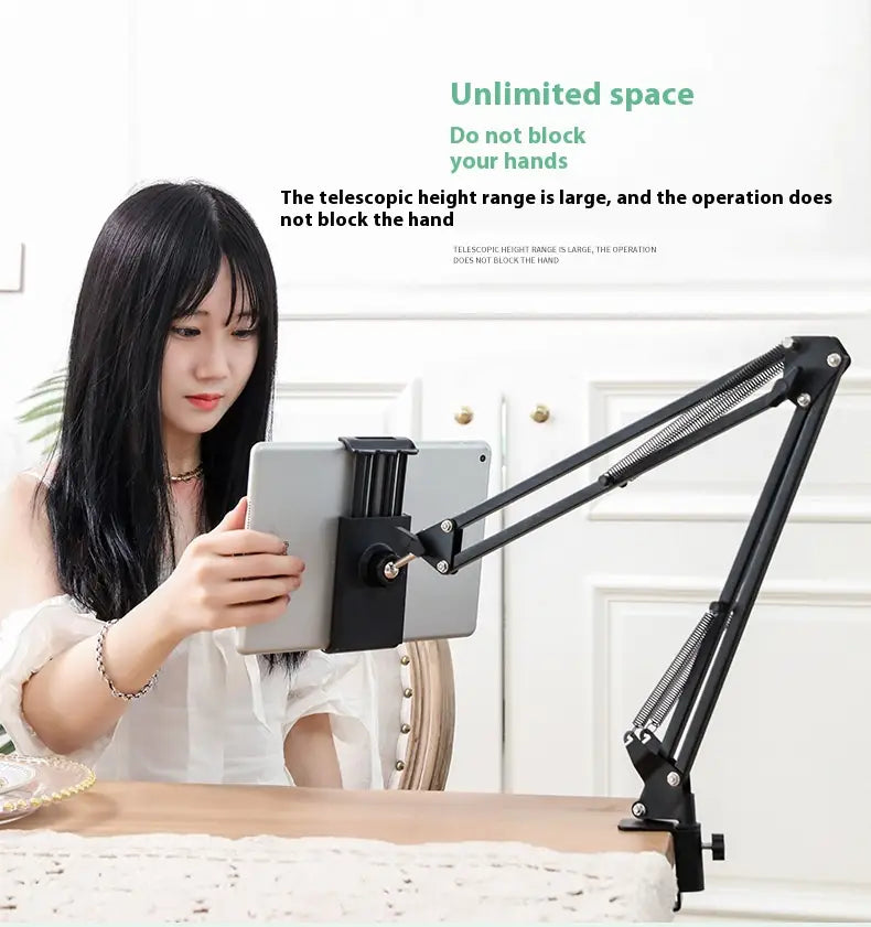 Universal Cantilever Mobile Phone and Tablet Lazy Desktop Mount Bracket
