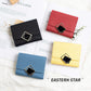 Women’s Short Chic Flip Zipper Multiple Card Slots Wallet - Chic Flip Wallet for Ladies Who Love to Collect Cards