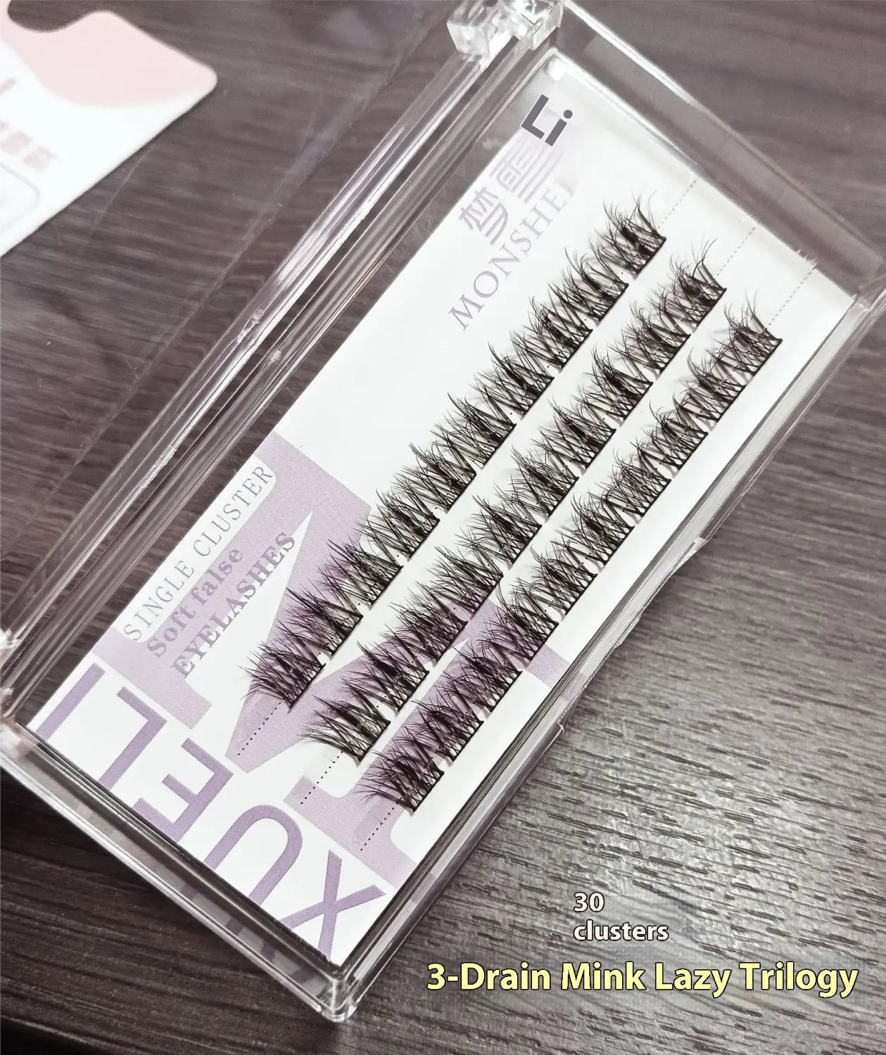 Glue-Free 5D Mink Eyelashes in Various Rows for False the United States