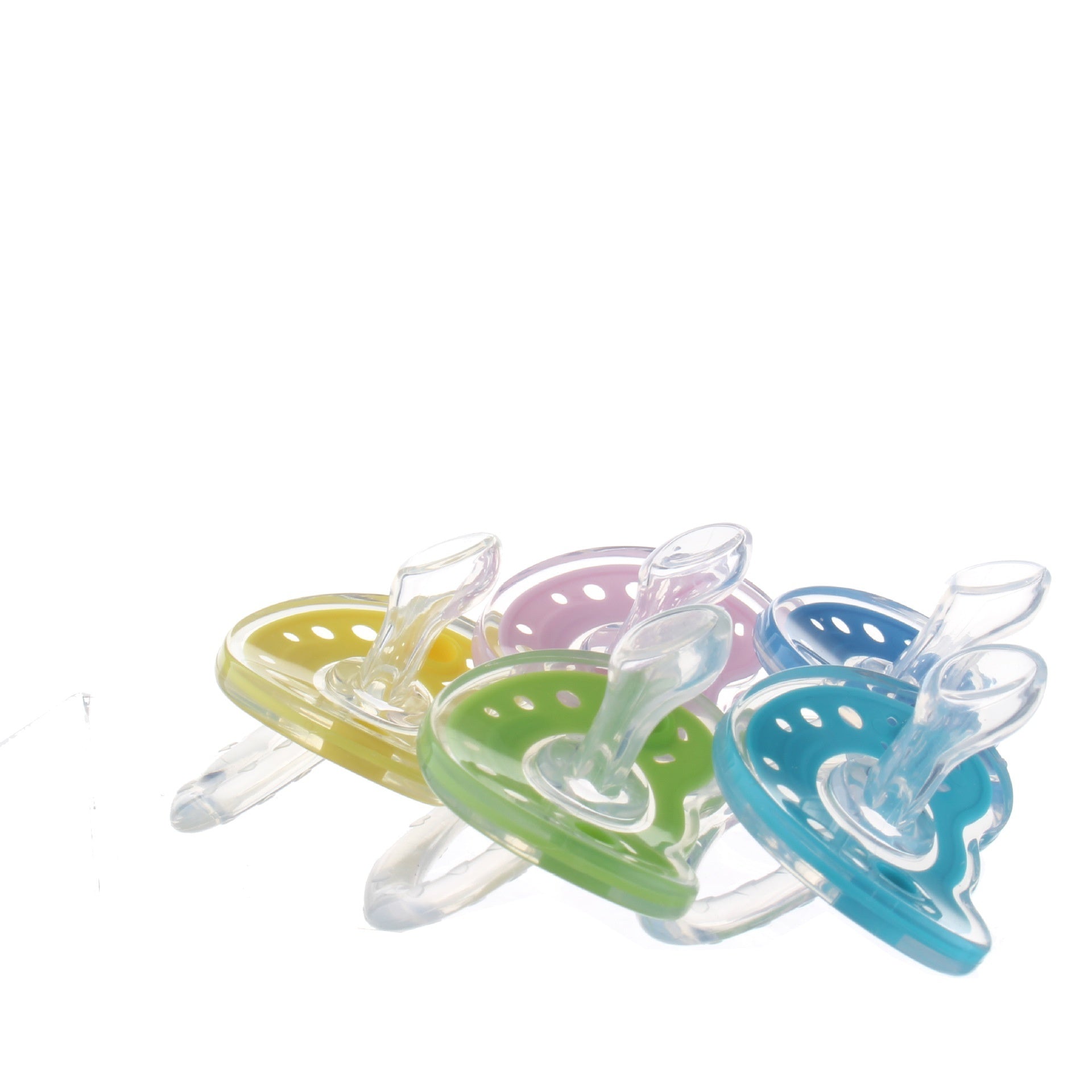 Baby Products Full Silica Gel Pacifier Two-color Liquid Silicone Sleep Comfort Baby Pacifier Baby - Heartfelt Comfort