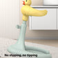 Baby Standing Red Mouth Duck Bath Table Hands-free Shower Non-slip Spine Protection Adjustable - Quack Up Bath Time