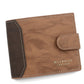 Men’s Wallet Short Style With Korean Edition Hinge Gold Stamping - Korean Hinge Wallet: Where Style Meets Secret Stash