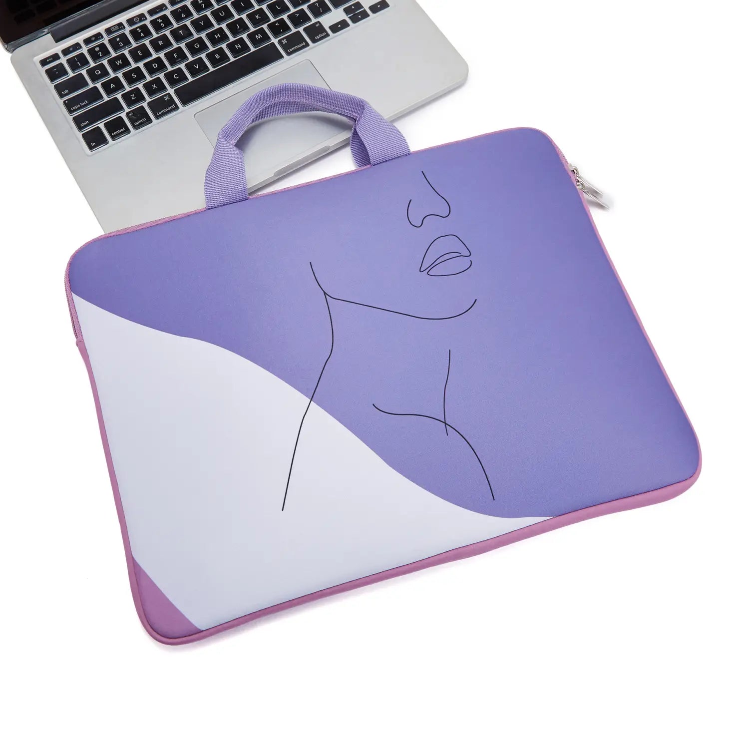 Anti-Cut Laptop Sleeve Case for Men and Women Polyester Fits 13 to 17 Inch