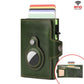 Anti-lost First Layer Cowhide RFID Anti-magnetic Automatic - Lose Your Wallet Not Your Mind with This Magic Leather