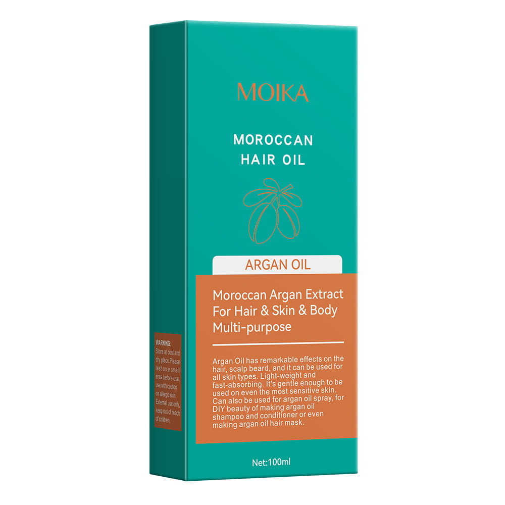 Moikka Argan Oil Hair Care with Moroccanoil for Styling and Nourishment