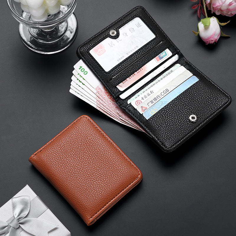 Fashion Casual Money Lychee Pattern Short Wallet - Wallet So Cute It Might Steal Your Heart and Cash