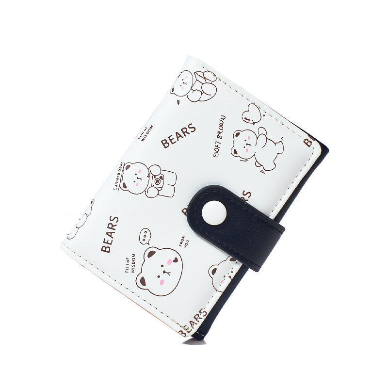 Girl’s Wallet Short Cartoon Cute - Cute Cartoon Wallets for Girls Who Love Fun Fashion