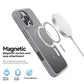 Magnetic Phone Case Simple Skin Sense Full Cover Transparent Protective Case