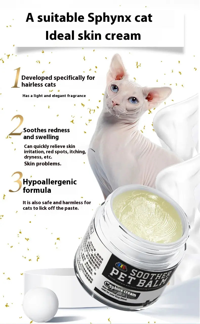 Cat Deodorizing Shampoo Cream Soláthairtí Grooming Peataí 40G