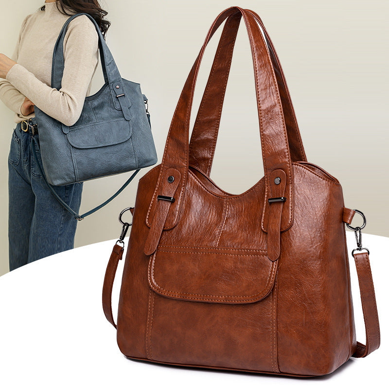 Modetrend Damen PU-Handtasche 