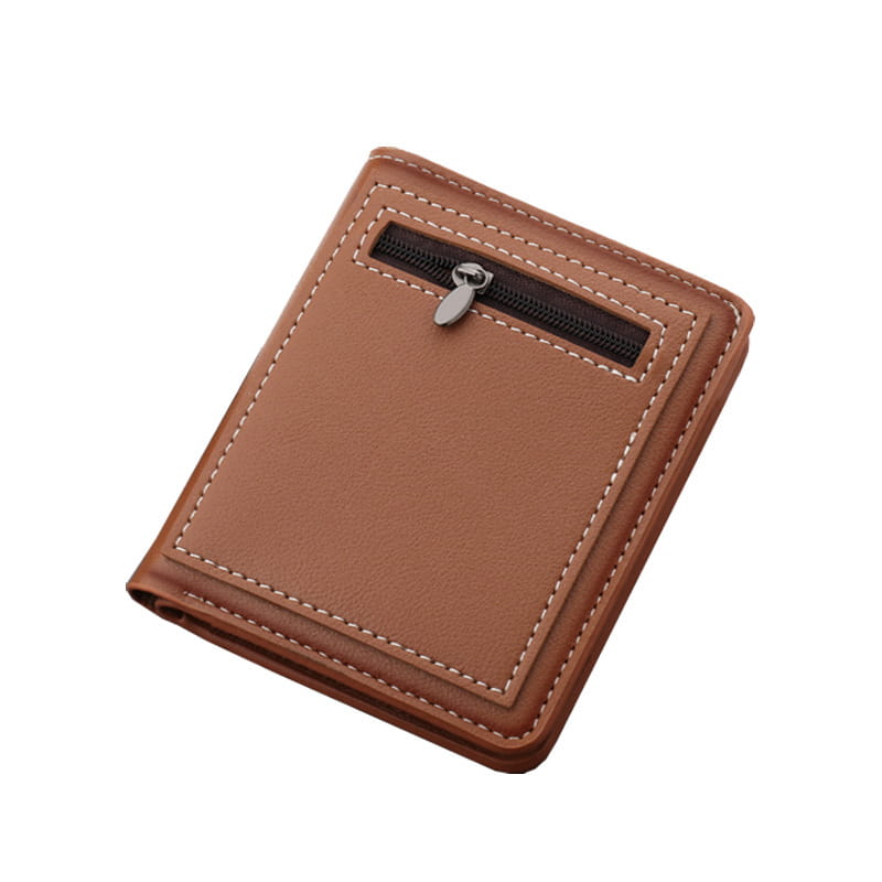 Fashion Personality Vertical Wallet in PU Leather with 20%