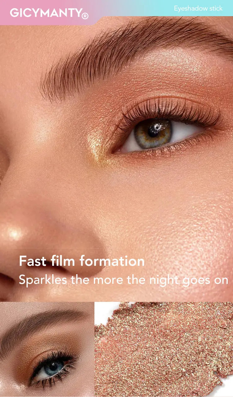 Ögonskuggpinne för flickor och studenter långvarig smink universell skugga